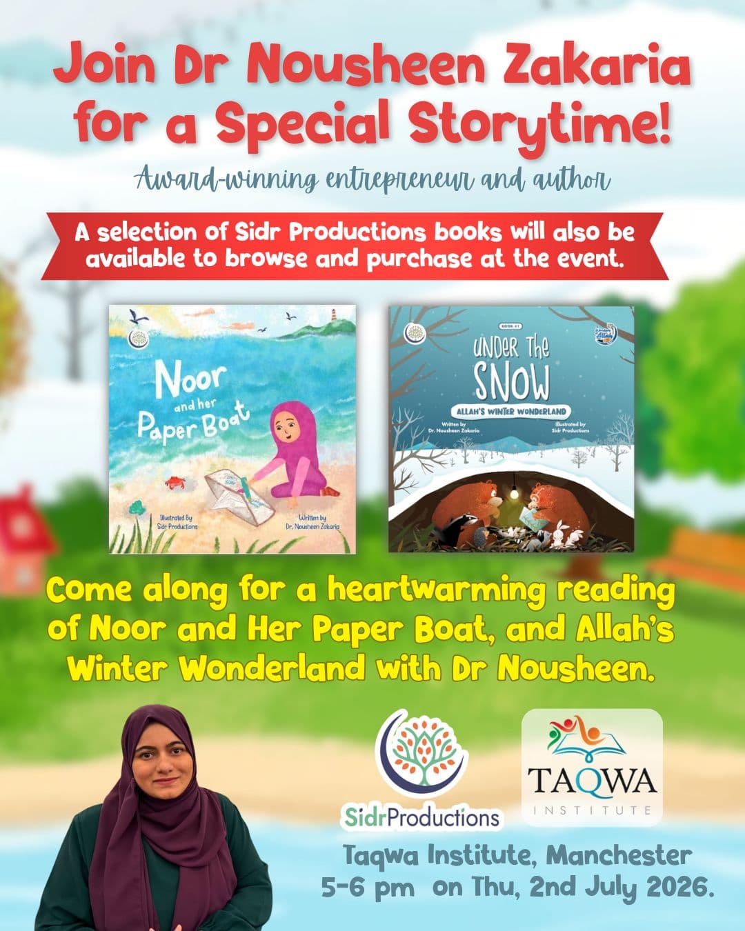 Taqwa Institute Partners with Sidr Productions and Dr Nousheen for Overseas Education Investment